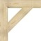 Ekena Millwork Traditional Block Rough Sawn Bracket, Douglas Fir, 6"W x 32"D x 32"H BKT06X32X32TRA05RDF - alternate 4